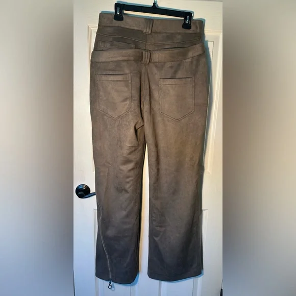 Blind No Faith Green Zip Pants